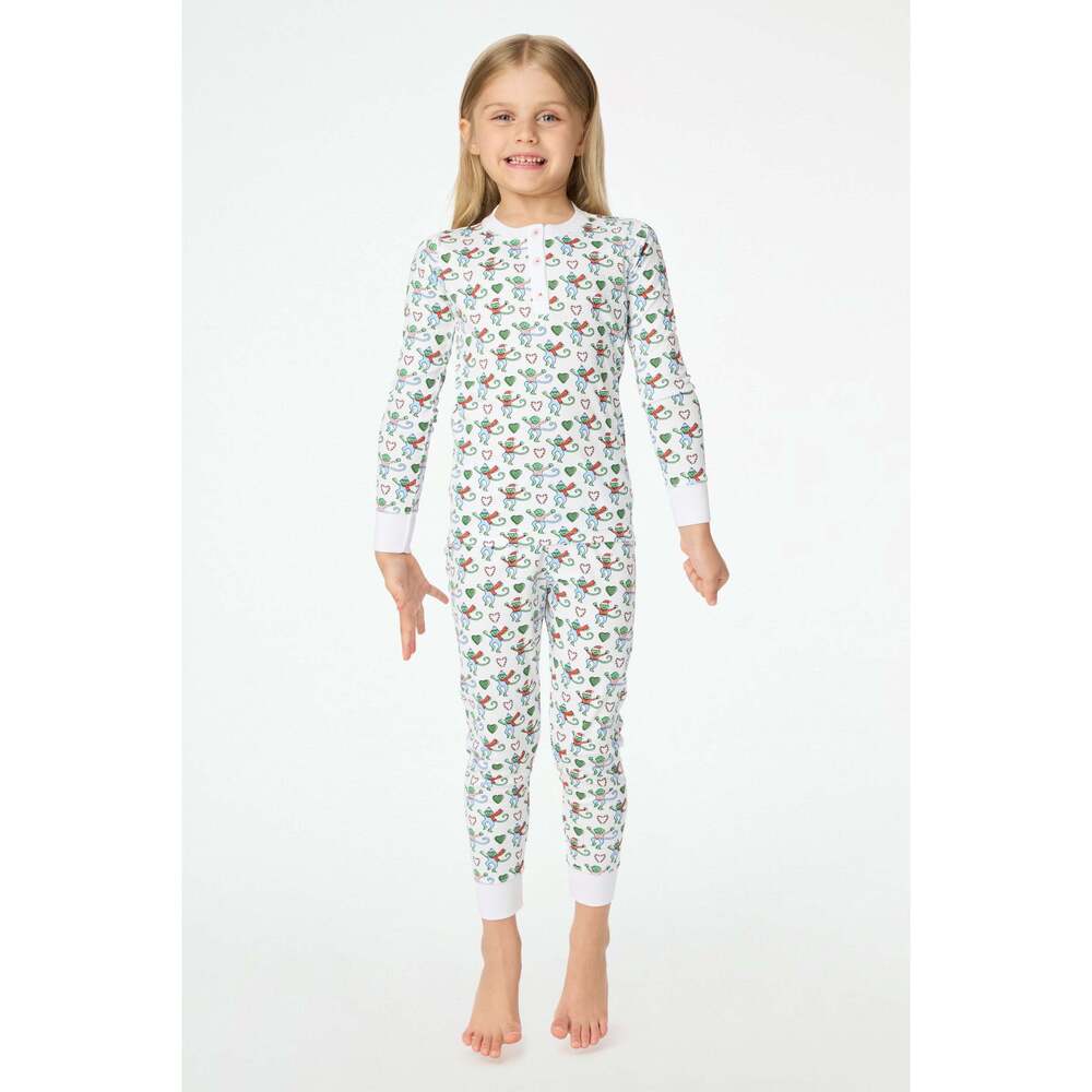 Kids Merry Monkey Pajamas